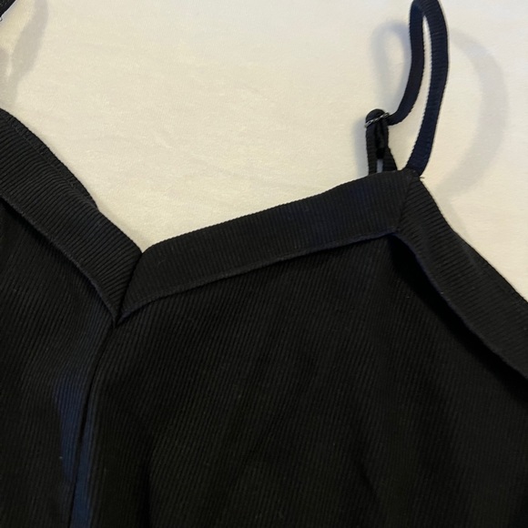 M Fitz + Eddi Women Black Ribbed Tank Top Spring Summer Medium Sleeveless BKE. - Picture 12 of 13